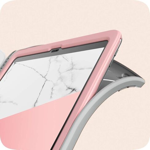 i-Blason Case for iPad 6th Generation, iPad 9.7 Case 2018/2017, [Built-in Screen Protector] Full-Body Trifold [Cosmo] Smart Cover with Auto Sleep/Wake & Pencil Holder for Apple iPad 9.7 Inch (Marble) in Saudi Arabia