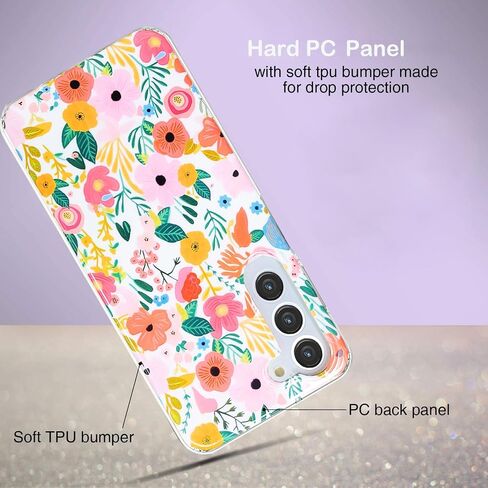 حافظة J.west Galaxy S21 5G 6.2 بوصة، لامعة فاخرة وشفافة شفافة أوبال لؤلؤية رقيقة تصميم لامع طباعة جرافيك غطاء سيليكون ناعم للنساء الفتيات حافظة هاتف واقية رفيعة من مادة TPU ملونة in Saudi Arabia