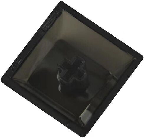Blank Crystal Transparent Keycaps PC Material 1U XDA Profile Keycap for MX switches Mechanical Keyboard Backlit (XDA Transparent, 20pcs) in Saudi Arabia