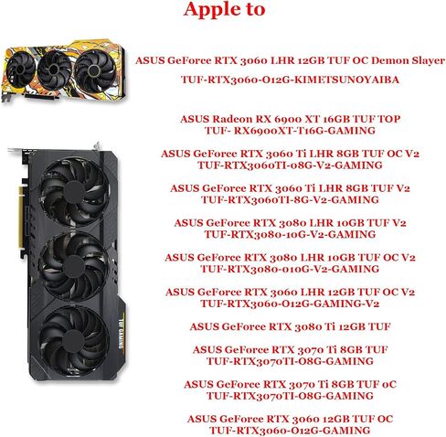 89mm CF9010U12D 12V 0.45A Replace Cooler Fan forRX 6900 XT 6700 XT and RTX 3060 Ti 3080 3070 Ti 3060 3070Graphic Card Cooling Fan (Fan-ABC) in Saudi Arabia