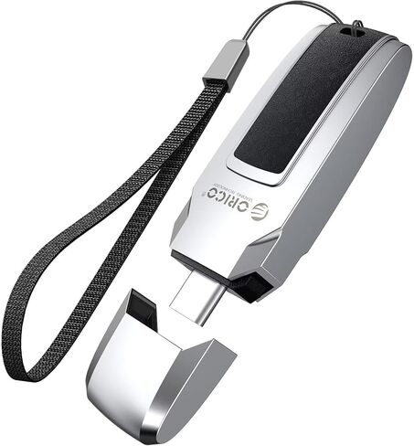ORICO USB 3.2 Flash Drive 256GB, Memory Stick 256GB 520 MB/s reading Thumb Drive with Keychain USB Flash Drive Metal USB Drive Data Storage Compatible with Computer/Laptop（USSD） in Saudi Arabia