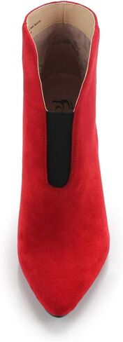 BOARD Women's Comfortable High Heel Slip on Dress Boot Pointed Toe Stiletto Wedding Party Shoe in Saudi Arabia