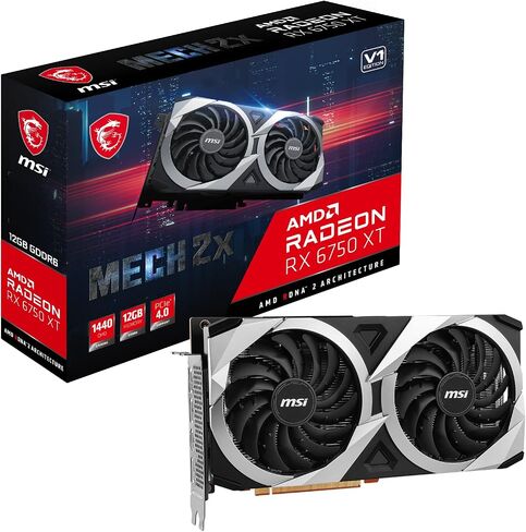 راديون RX 6750 XT MECH 2X 12G V1 in Saudi Arabia