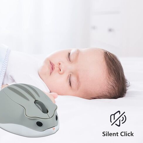 Wireless Mouse,Cute Animal Green Turtle Shape Portable Quiet Lightweight Optical USB Mice Silent Cordless Mouse for PC Laptop Computer Notebook MacBook Desktop for Kids Adults, 1600 DPI 3 Buttons in Kuwait