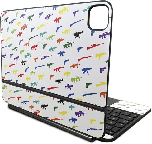Skin Compatible with Apple Magic Keyboard for iPad Pro 11‑inch (M4) 2024 - Too Many Roses - Premium 3M Vinyl Protective Wrap Decal Cover - Easy to Apply | Crafted in The USA by MightySkins in Kuwait