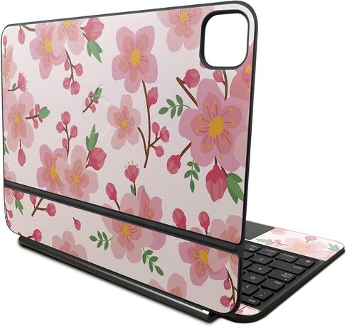 Skin Compatible with Apple Magic Keyboard for iPad Pro 11‑inch (M4) 2024 - Too Many Roses - Premium 3M Vinyl Protective Wrap Decal Cover - Easy to Apply | Crafted in The USA by MightySkins in Kuwait