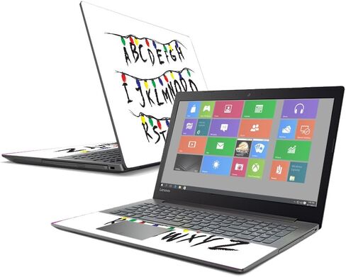 Mightyskins Skin Compatible with Lenovo Ideapad 320 15" (2017) - White Marble | Protective, Durable, and Unique Vinyl Decal Wrap Cover | Easy to Apply, Remove, and Change Styles | Made in The USA in Saudi Arabia