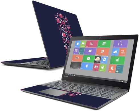 Mightyskins Skin Compatible with Lenovo Ideapad 320 15" (2017) - White Marble | Protective, Durable, and Unique Vinyl Decal Wrap Cover | Easy to Apply, Remove, and Change Styles | Made in The USA in Saudi Arabia