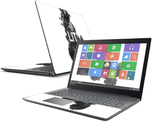 Mightyskins Skin Compatible with Lenovo Ideapad 320 15" (2017) - White Marble | Protective, Durable, and Unique Vinyl Decal Wrap Cover | Easy to Apply, Remove, and Change Styles | Made in The USA in Saudi Arabia