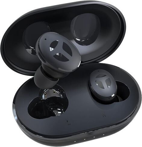 سماعات أذن رياضية لاسلكية TRANYA M10B، تحكم في الأزرار، صوت ممتاز مع صوت جهير عميق، وقت تشغيل 32 ساعة، تصميم 4 ميكروفونات للمكالمات، سماعات أذن بلوتوث، سماعات رأس مقاومة للماء IPX5 للرياضة in Kuwait