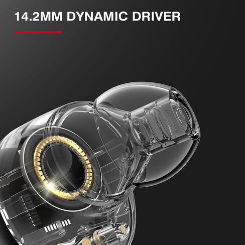 سماعات أذن رياضية لاسلكية TRANYA M10B، تحكم في الأزرار، صوت ممتاز مع صوت جهير عميق، وقت تشغيل 32 ساعة، تصميم 4 ميكروفونات للمكالمات، سماعات أذن بلوتوث، سماعات رأس مقاومة للماء IPX5 للرياضة in Kuwait