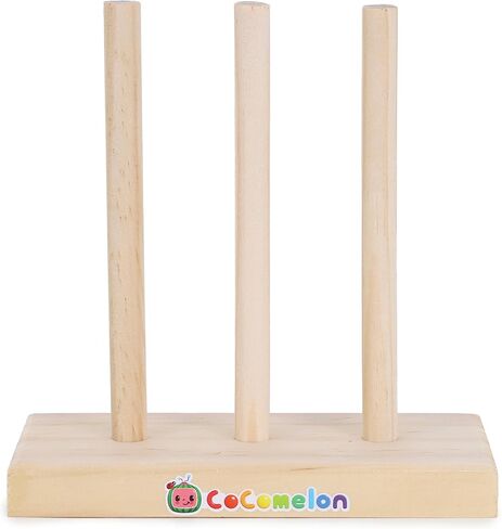 أحجية مكعبات التراص الخشبية من Toyland® Cocomelon - ألعاب تعليمية للأطفال الصغار - مناسبة من عمر 18 شهرًا فما فوق in Kuwait
