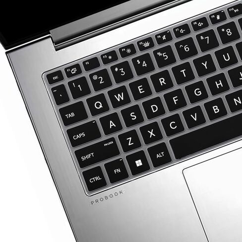 غطاء لوحة المفاتيح لجهاز الكمبيوتر المحمول HP ProBook 440 G11 الجديد لعام 2024 مقاس 14 بوصة وملحقات الكمبيوتر المحمول HP ProBook 445 G11 مقاس 14 بوصة غطاء حماية للوحة المفاتيح (HP ProBook 440 445 G10/G9/G8/G7/G6/G5) - أسود in Saudi Arabia