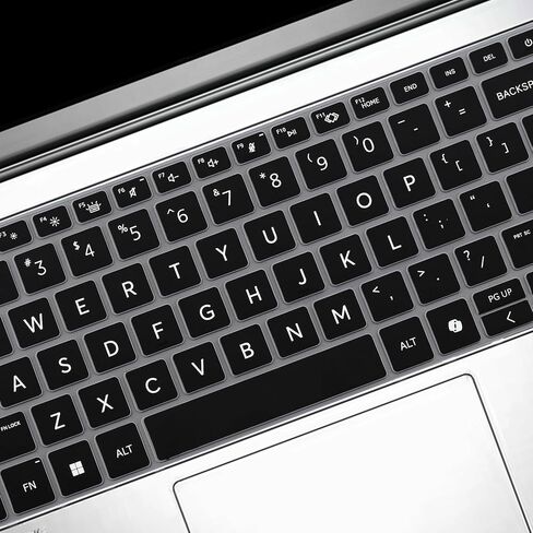 غطاء لوحة المفاتيح لجهاز الكمبيوتر المحمول HP ProBook 440 G11 الجديد لعام 2024 مقاس 14 بوصة وملحقات الكمبيوتر المحمول HP ProBook 445 G11 مقاس 14 بوصة غطاء حماية للوحة المفاتيح (HP ProBook 440 445 G10/G9/G8/G7/G6/G5) - أسود in Saudi Arabia