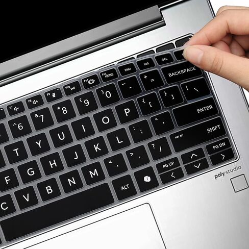 غطاء لوحة المفاتيح لجهاز الكمبيوتر المحمول HP ProBook 440 G11 الجديد لعام 2024 مقاس 14 بوصة وملحقات الكمبيوتر المحمول HP ProBook 445 G11 مقاس 14 بوصة غطاء حماية للوحة المفاتيح (HP ProBook 440 445 G10/G9/G8/G7/G6/G5) - أسود in Saudi Arabia