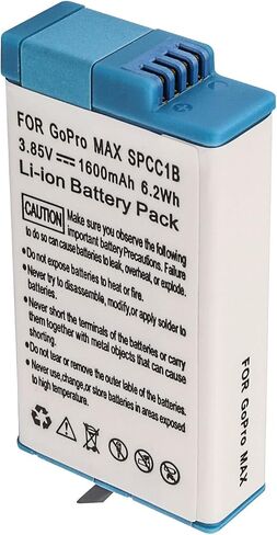 Kastar 4-Pack Battery Replacement for GoPro Max SPCC1B, ACDBD-001 ACBAT-001 ACCBAT-001, CHDHZ-201 CHDHZ201 Battery and GoPro MAX 360 Waterproof, GoPro MAX 360 Degree 5.6K, GoPro Max 360 Action Camera in Kuwait