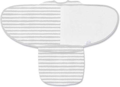BreathableBaby Adjustable 3-in-1 Soft Premium Cotton Newborn Swaddle Trio Blanket & Wrap, (Infants 0-4 months) – Blue Heather, Arms Up, Arms Down, Arms Out, Perfect Baby Gift in Saudi Arabia