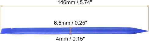 MECCANIXITY Phone Pry Opening Tools Plastic Stick Spudger 146mm for PC Tablet Laptop Disassemble Repair Tool Kit, Blue Pack of 50 in Saudi Arabia