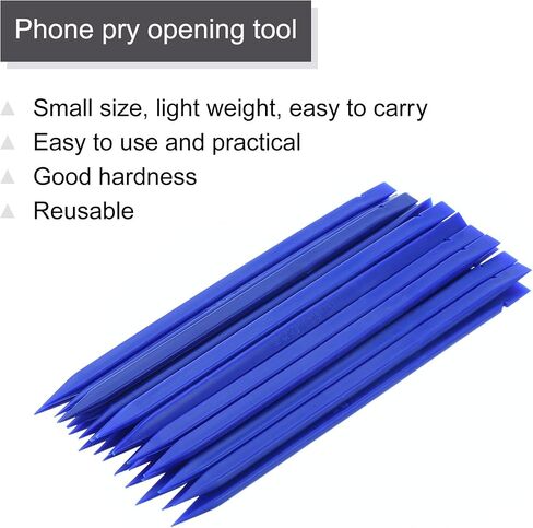 MECCANIXITY Phone Pry Opening Tools Plastic Stick Spudger 146mm for PC Tablet Laptop Disassemble Repair Tool Kit, Blue Pack of 50 in Saudi Arabia