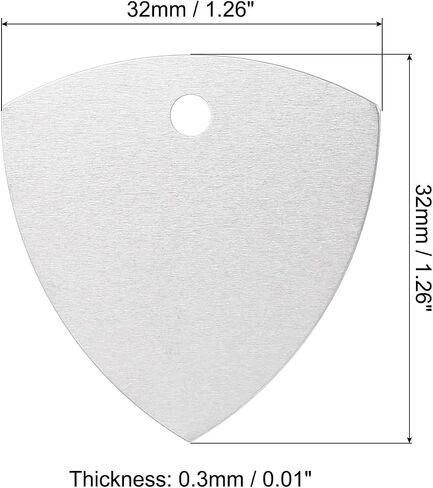 MECCANIXITY Phone Pry Opening Tools Metal Silver 0.3mm/0.01 inch Thick for Mobile Phone Laptop PC Repair Pack of 100 in Saudi Arabia