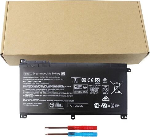 بطارية BI03XL BIO3XL B103XL ON03XL مناسبة لسلسلة HP STREAM 14-AX 14-ax010wm 14-ax020wm 14-ax010nr 14-ax067nr 14-ax010ca 14-ax011ds Pavilion X360 13-U M3-U Series 13-U169TU M3-U001 دي اكس HSTNN-UB6W in Kuwait