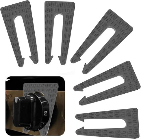 Stove Knob Locks, 6 Pack Gas Stove Child Safety Guards, Oven Knob Covers for Child and Pet Safety in Saudi Arabia