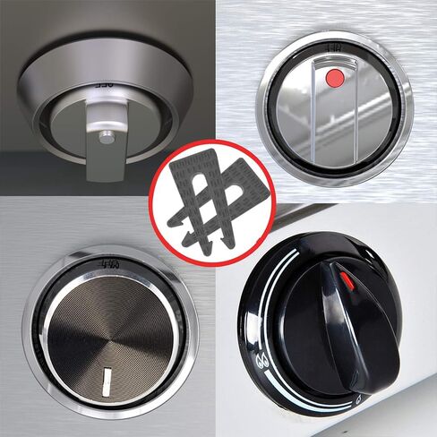 Stove Knob Locks, 6 Pack Gas Stove Child Safety Guards, Oven Knob Covers for Child and Pet Safety in Saudi Arabia