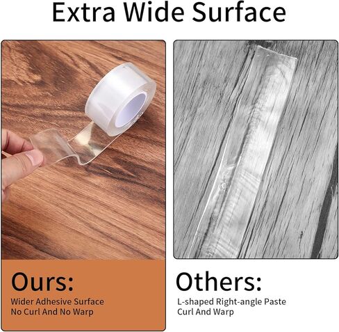 شريط حماية شفاف للحواف، واقيات زوايا لحماية الأطفال بطول 3.9 أقدام، واقيات ممتصة للصدمات لحماية الأطفال الرضع من الصدمات للأثاث والخزائن والطاولات والأدراج in Kuwait