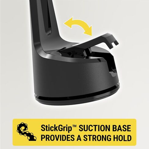 Scosche MPQ6WD-SP Magnetic Phone Holder for Car Dashboard/Windshield, 20W Wireless Fast Car Charger Phone Stand, Hands Free Cell Phone Mount Compatible with iPhone 15/14/13/12 Series and MagSafe Case in Saudi Arabia