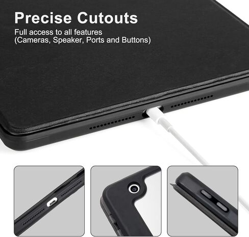 Rotating Case 10.2 Compatible with iPad 9th Generation(2021)/8th Generation(2020)/7th Gen(2019),360 Degree Rotating Stand Cover, Multi-Angle Viewing Folio Cover with Pencil Holder in Saudi Arabia