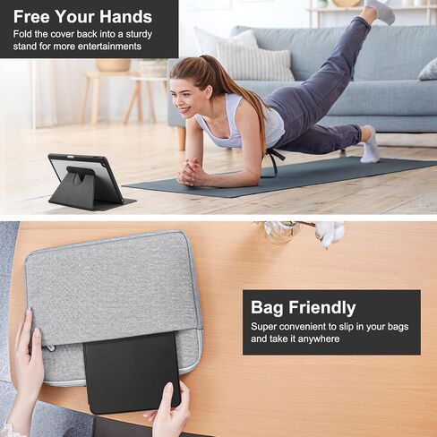 Rotating Case 10.2 Compatible with iPad 9th Generation(2021)/8th Generation(2020)/7th Gen(2019),360 Degree Rotating Stand Cover, Multi-Angle Viewing Folio Cover with Pencil Holder in Saudi Arabia