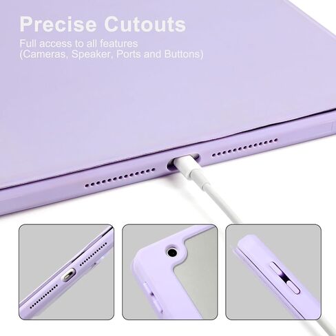 Rotating Case 10.2 Compatible with iPad 9th Generation(2021)/8th Generation(2020)/7th Gen(2019),360 Degree Rotating Stand Cover, Multi-Angle Viewing Folio Cover with Pencil Holder in Saudi Arabia