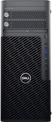 محطة عمل Dell Precision 7000 7865 - AMD Ryzen Threadripper PRO Dodeca-core (12 كور) 5945WX 4.10 جيجاهرتز - ذاكرة الوصول العشوائي DDR4 SDRAM سعة 32 جيجابايت - SSD 1 تيرابايت - برج - أسود، 16.3 بوصة × 6.8 بوصة × 16.9 بوصة in Saudi Arabia