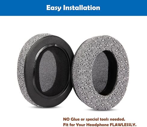 Breathable&Durable Headphone Replacement Earpads Compatible with Audio Technica BPHS1 BPHS-1 BPHS1-XF4 Headphones Cushion Headset Ear Pads in Saudi Arabia