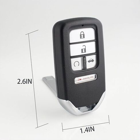 Key Fob Remote Replacement Compatible with Honda Civic 2016 2017 2018 2019 2020 2021 Smart Keyless Entry Remote Car Key KR5V2X(V44)，72147-TBA-A11 in Saudi Arabia