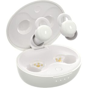 Sleeping Earbuds, Smallest Sleepbuds Comfortable in-Ear Headphones with Mic Noise Reduction Earbuds for Sleeping on Side Snoring Yoga