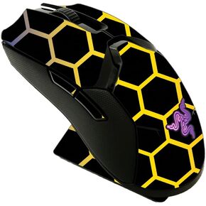 MightySkins Skin Compatible with Razer Viper Ultimate - Primary Honeycomb | Protective, Durable, and Unique Vinyl Decal wrap Cover | Easy to Apply and Change Styles | Made in The USA