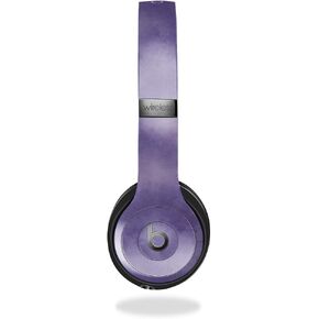 Headphone Skin Compatible with Beats Solo 4 - Purple Airbrush - Premium 3M Vinyl Protective Wrap Decal Cover - Easy to Apply | Crafted in The USA by MightySkins