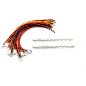 daier 20 Sets JST XH2.54 3Pin Wire Cable Plug Connector, XH 2.54mm Pitch 3Pins Male Female 15cm Wire Length 26AWG