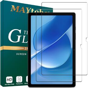 MAYtobe [2-Pack Screen Protector Designed for Samsung Galaxy Tab A7 2020 (10.4 Inch) Tempered Glass, No Bubbles, Scratch-Resistant, Easy to Install