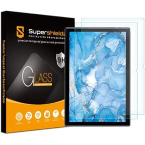 Supershieldz (2 Pack) Designed for Dragon Touch Notepad 102 (10 inch) Screen Protector, (Tempered Glass) Anti Scratch, Bubble Free