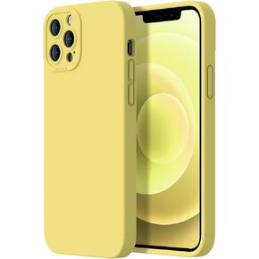 حافظة مصممة لهاتف iPhone 15 Pro - حماية محسنة للكاميرا - بطانة ناعمة من الألياف الدقيقة بالداخل - حافظة هاتف واقية مقاومة للصدمات من السيليكون السائل مقاس 6.1 بوصة للرجال والنساء والفتيات - وردي فاقع in Kuwait