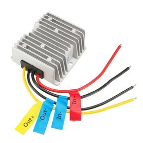 uxcell Power Voltage Converter DC12V Up to DC19V 8A 152W Waterproof Voltage Convert Transformer