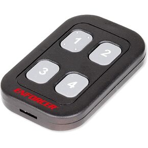 Seco-Larm SK-919TP4H-NQ Enforcer Handheld Slimline RF Transmitters, 4 Buttons, 15 Channels