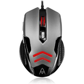 Adesso iMouse X1 Multi-Color 6-Button Gaming Mouse with Optical Sensor and DPI Switch