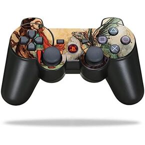 Protective Vinyl Skin Decal Skin Compatible with Sony Playstation 3 PS3 Controller wrap Sticker Skins Tale of A Dragon