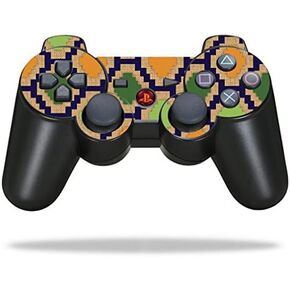 Protective Vinyl Skin Decal Skin Compatible with Sony Playstation 3 PS3 Controller wrap Sticker Skins Aztec Tile
