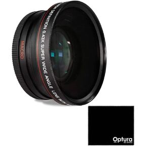 Vivitar Pro .45X Wide Angle Lens w/Macro 40.5mm Threading (Black)