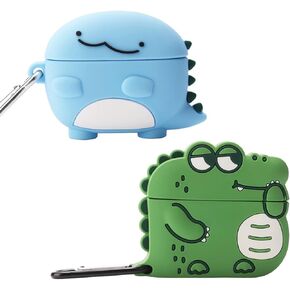 【2 Pack】 Lubiogio 3D Cute Candy+Cookie Case for Airpod Pro,3D Cartoon Kawaii Food Snack Character Kids Teens Girls Women Soft Case for Airpod Pro 1st 2019/Pro 2nd 2022 (Candy+Cookie)