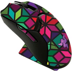 MightySkins Skin Compatible with Razer Viper Ultimate - Stained Glass Window | Protective, Durable, and Unique Vinyl Decal wrap Cover | Easy to Apply | Made in The USA